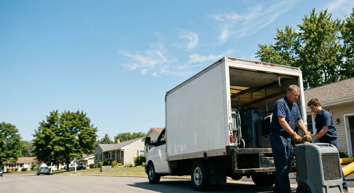 Water Damage Cleanup in Rockville, MN near me
